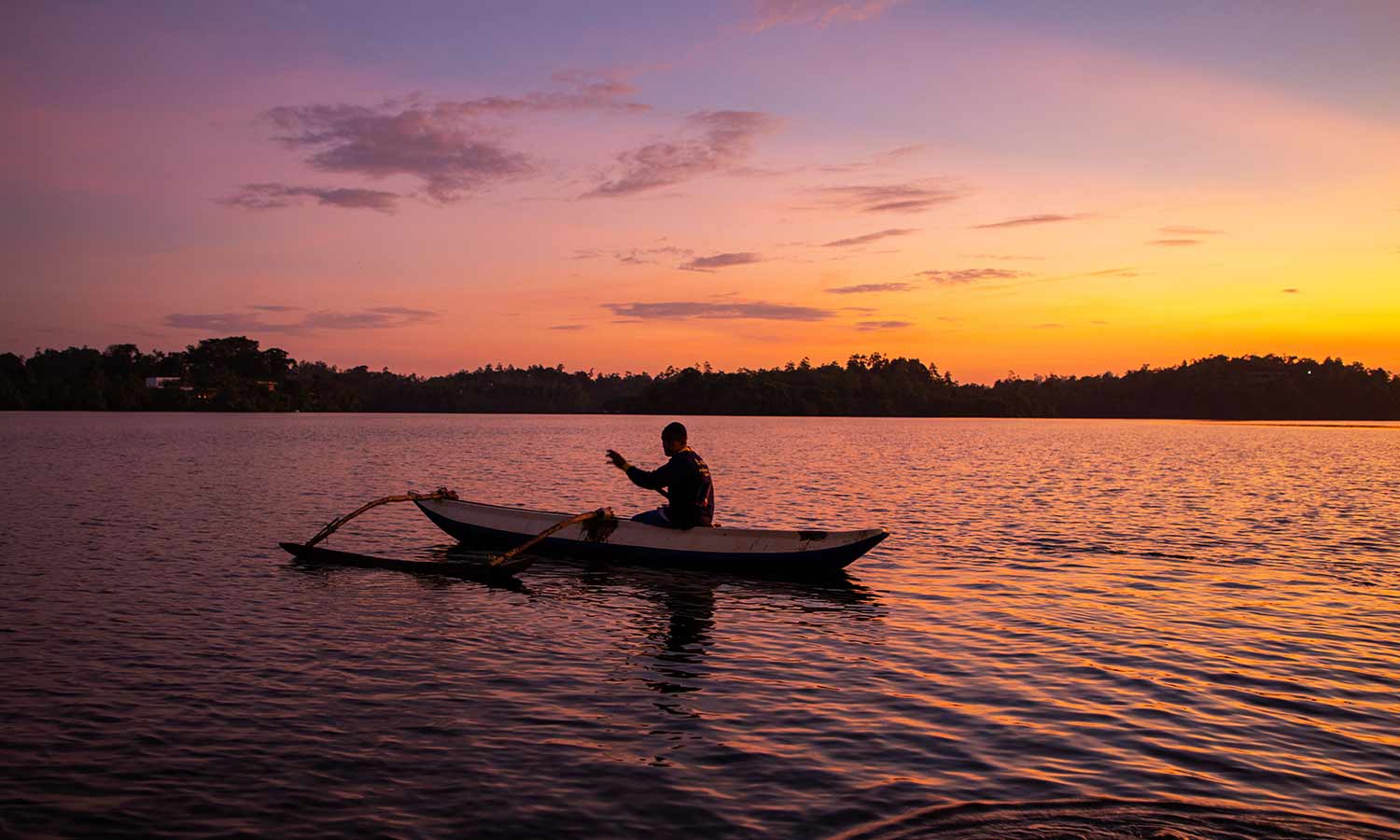 Boat Ride in Koggala Lake