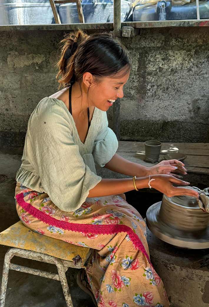 Discover traditional livelihoods: learn local pottery