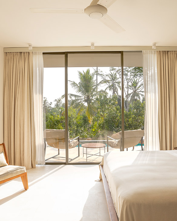 Tri Lanka Bedroom Morning View